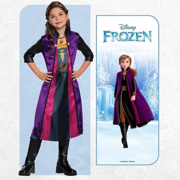 Disney's Frozen 2 "Anna" Costume - New - Picture 1 of 9